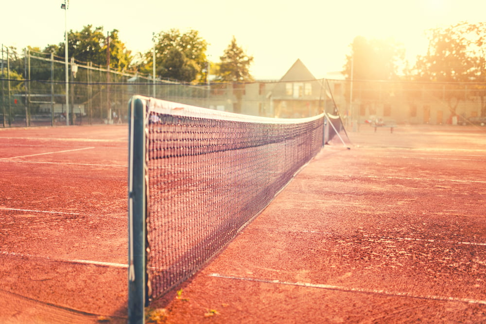 tennis court net care